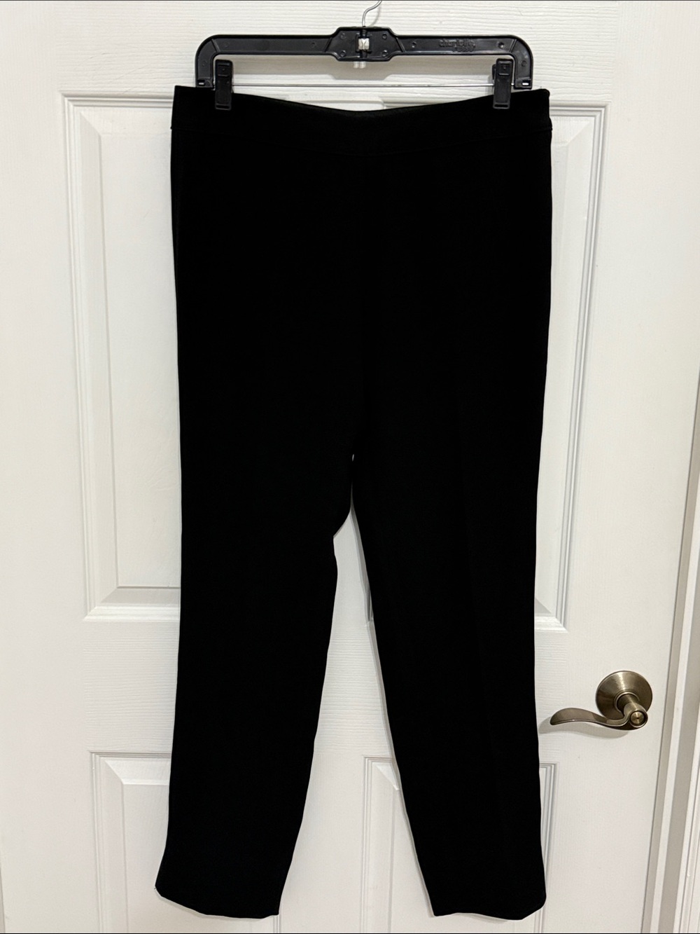 Tory Burch women’s Black Straight-Leg Ponte Pants